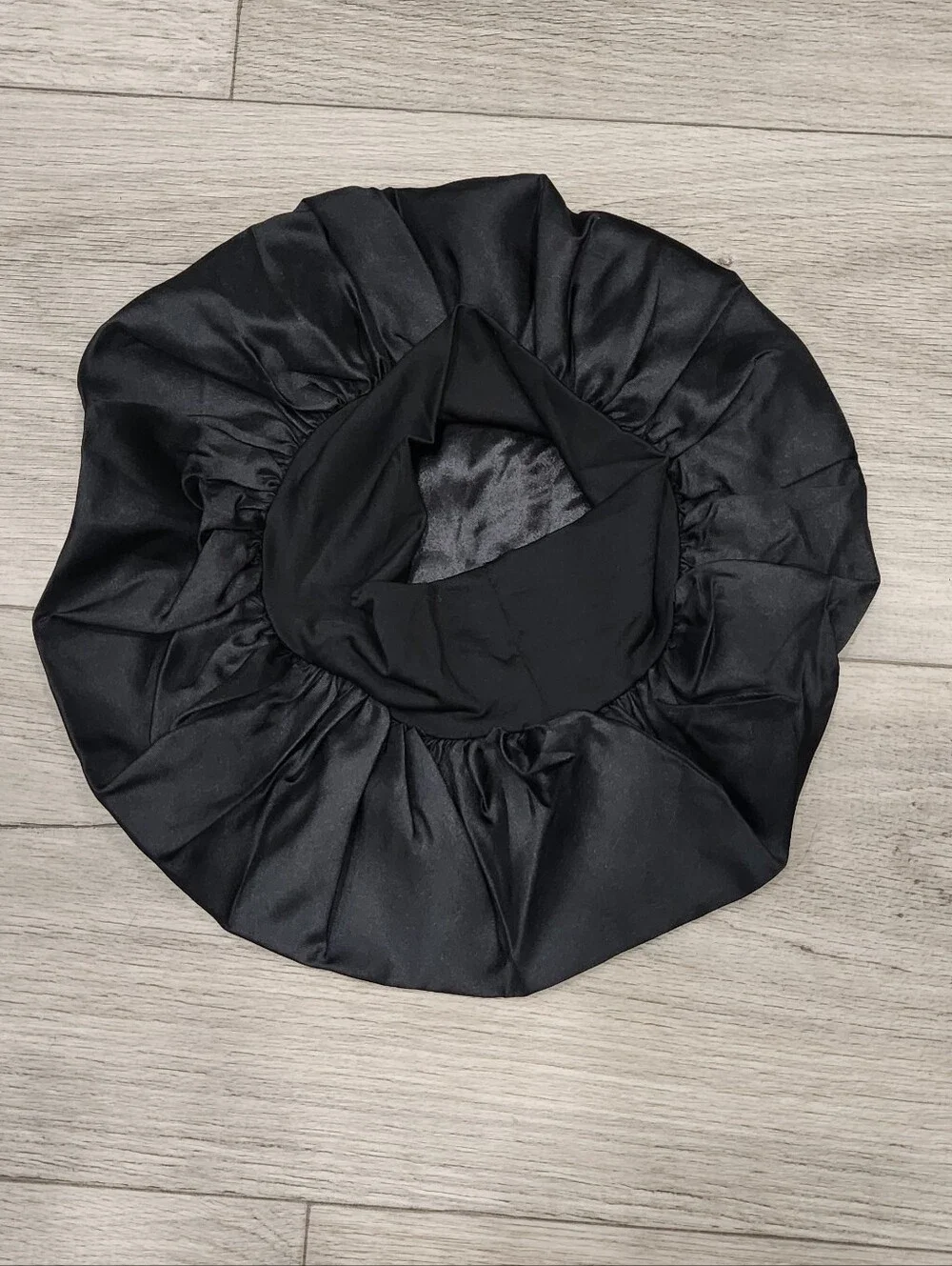NWOT Satin Hair Bonnet  Elastic Wide Band Silk Sleep Cap